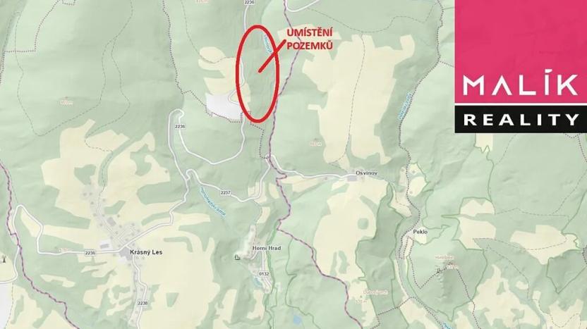 Prodej louky, Stráž nad Ohří, 308543 m2