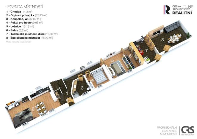 Prodej rodinného domu, Třeboň - Břilice, Dunajovická, 396 m2