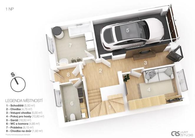 Prodej rodinného domu, Hoštice-Heroltice, 201 m2