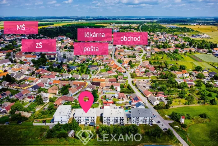 Prodej bytu 3+kk, Hrušovany nad Jevišovkou, Zahradní, 72 m2
