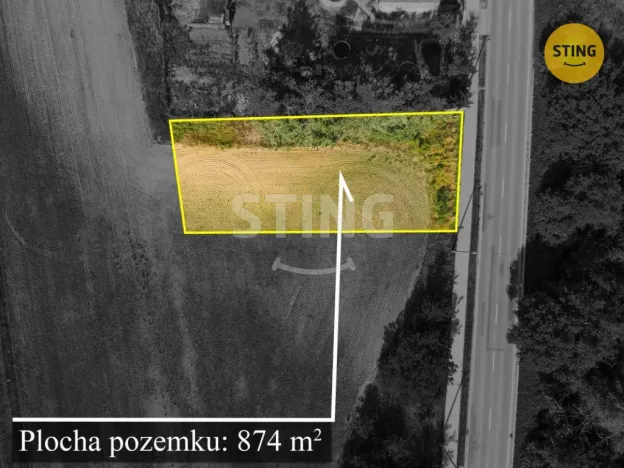 Prodej pozemku pro bydlení, Moravský Písek, 874 m2