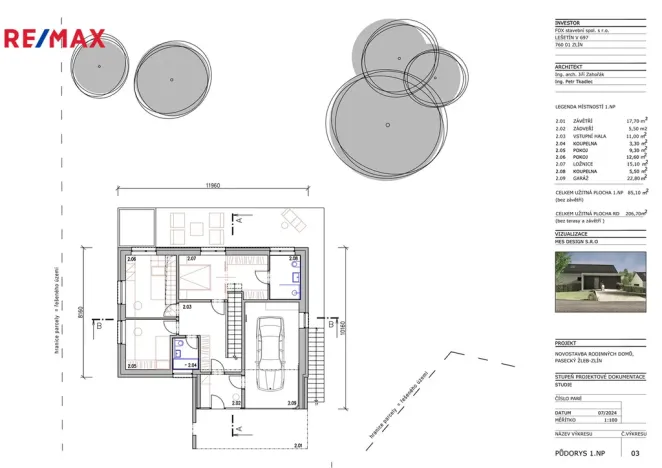 Prodej rodinného domu, Zlín, Pasecký žleb, 207 m2