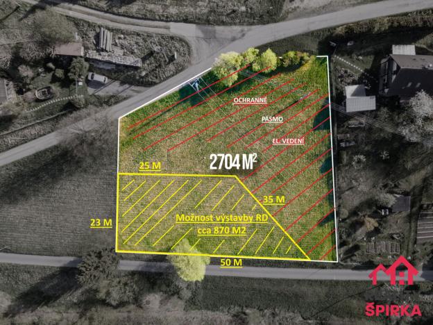 Prodej pozemku pro bydlení, Česká Třebová, 2704 m2