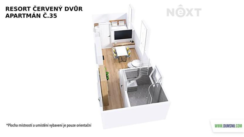 Prodej bytu 2+kk, Rapotín, Výzkumníků, 34 m2