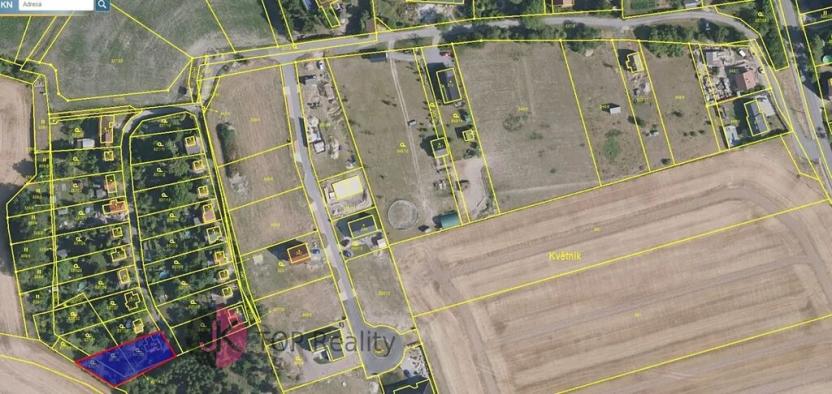 Prodej pozemku pro bydlení, Charvatce, 723 m2