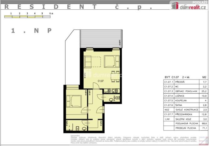 Prodej bytu 2+kk, Harrachov, 60 m2