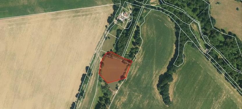 Prodej rybníku, Okrouhlá, 6048 m2