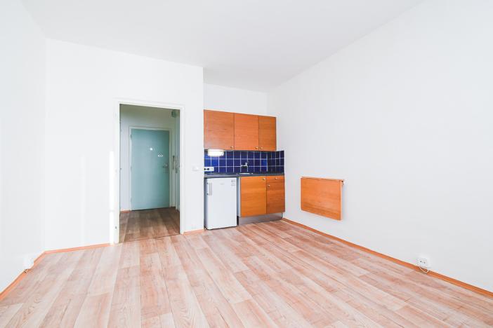 Pronájem bytu 1+kk, Brno - Lesná, Halasovo náměstí, 23 m2