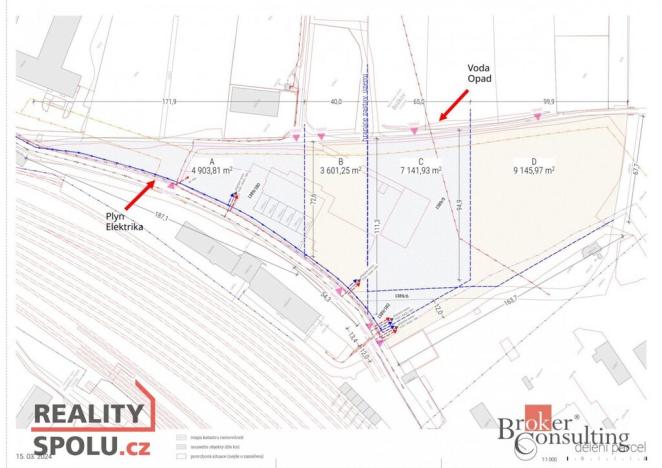 Prodej komerčního pozemku, Plzeň - Božkov, 24334 m2