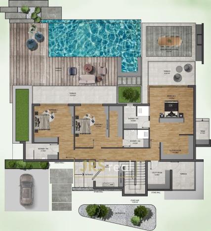 Prodej vily, Esentepe, Kypr, 320 m2