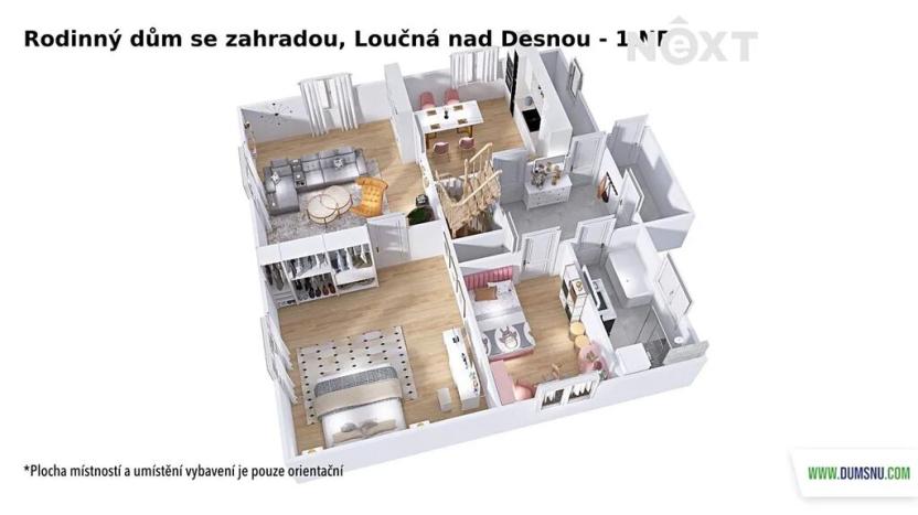 Prodej rodinného domu, Loučná nad Desnou, 220 m2