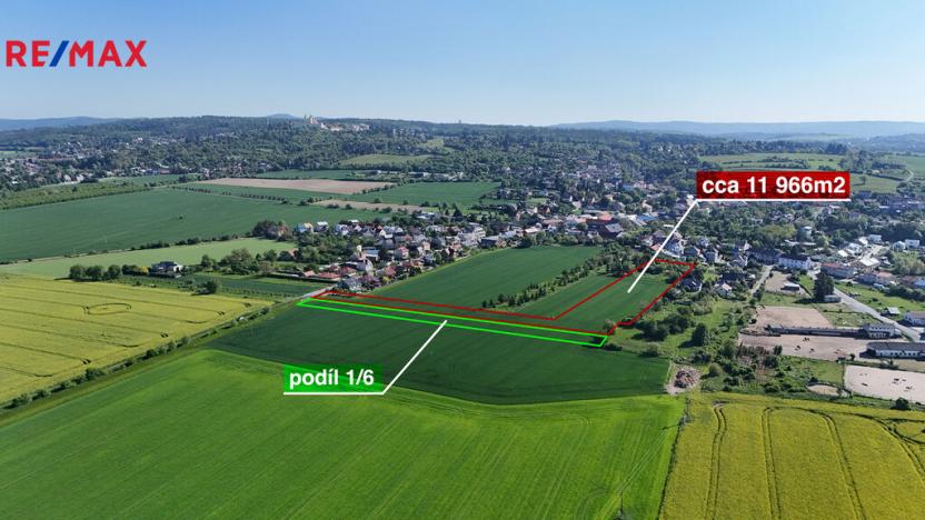 Prodej pozemku pro bydlení, Olomouc - Droždín, 12597 m2