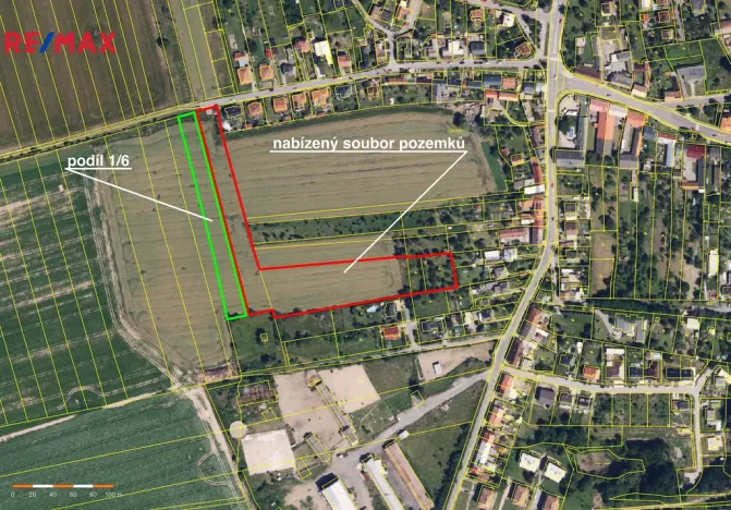 Prodej pozemku pro bydlení, Olomouc - Droždín, 12597 m2