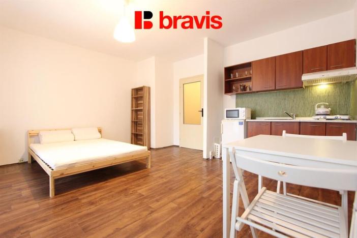 Pronájem bytu 1+kk, Brno - Starý Lískovec, Kyjevská, 36 m2