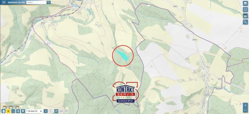 Prodej lesa, Svojek - Tample, 10149 m2