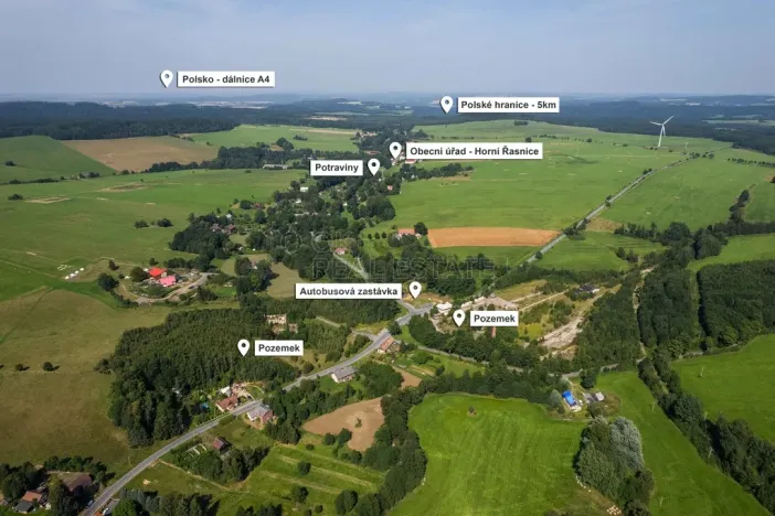 Prodej komerčního pozemku, Horní Řasnice, 90411 m2