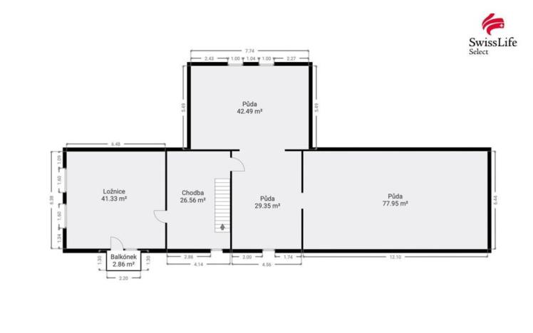 Prodej zemědělské usedlosti, Zádolí, 1100 m2