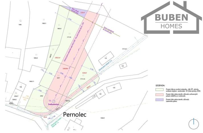 Prodej pozemku pro bydlení, Částkov - Pernolec, 4553 m2