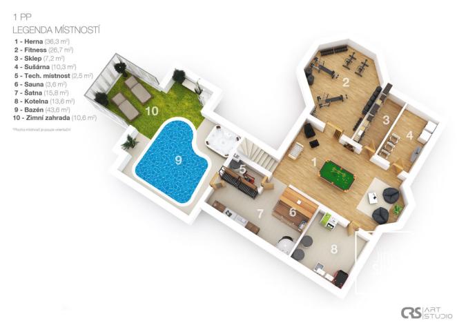 Prodej rodinného domu, Hořovice, Lipová, 495 m2