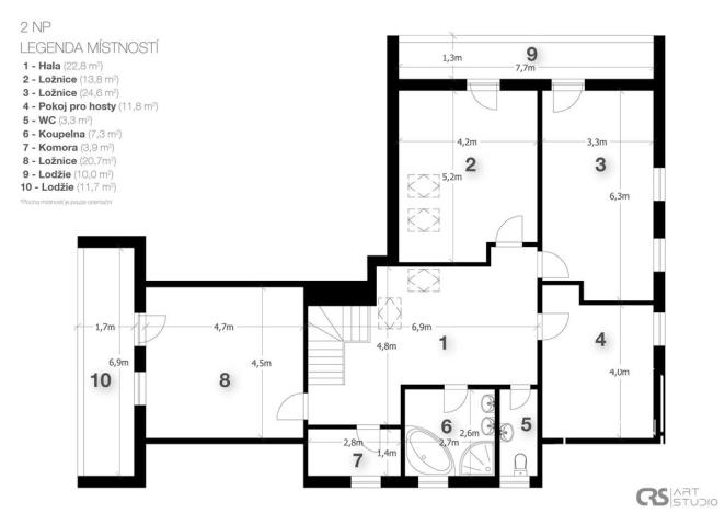 Prodej rodinného domu, Hořovice, Lipová, 495 m2