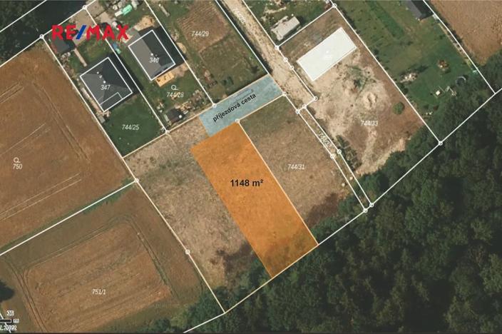 Prodej pozemku pro bydlení, Hradečno, 1148 m2