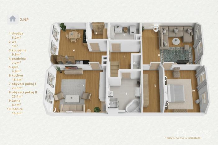 Prodej bytu 3+1, Karlovy Vary - Tašovice, 132 m2