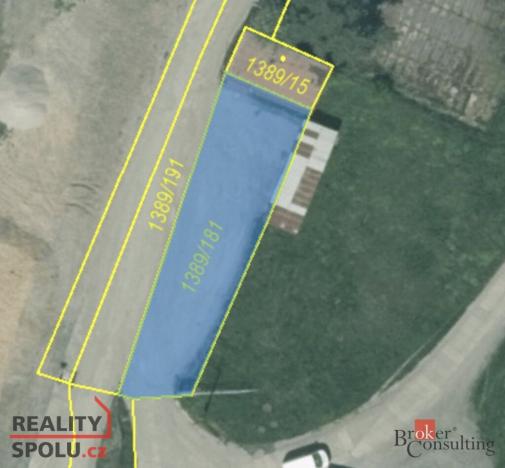 Prodej komerčního pozemku, Plzeň - Božkov, 2360 m2