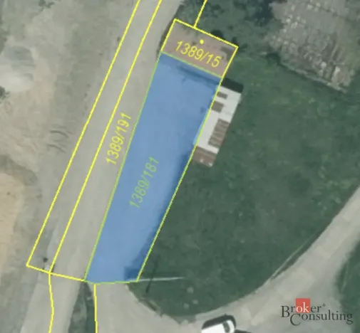 Prodej komerčního pozemku, Plzeň - Božkov, 2360 m2