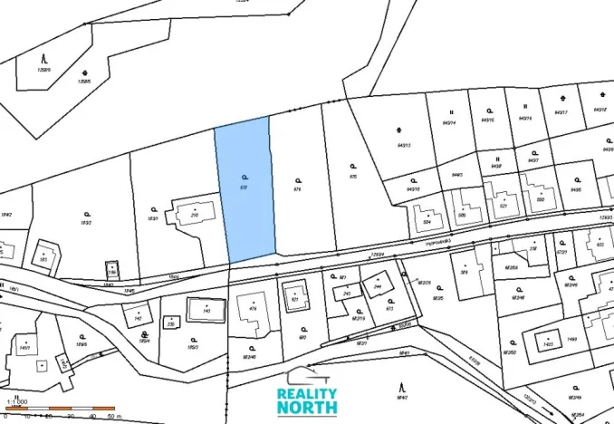 Prodej pozemku pro bydlení, Benešov nad Ploučnicí, Heřmanovská, 1493 m2