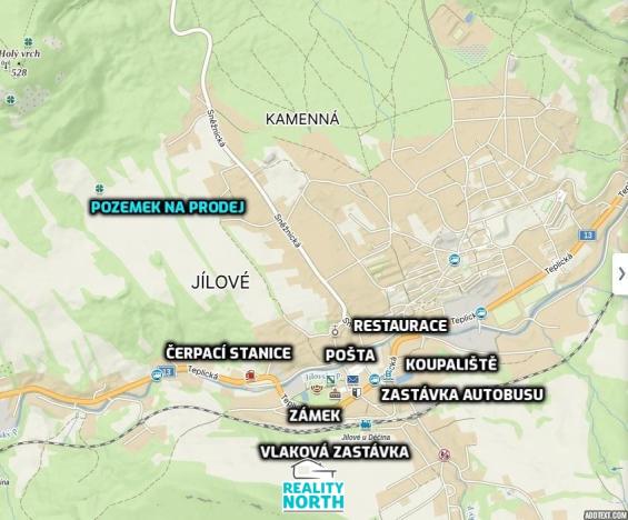 Prodej pozemku pro bydlení, Jílové, Mokrá, 900 m2