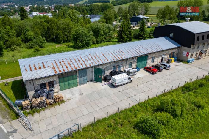 Prodej výrobních prostor, Jeseník - Bukovice, Za Podjezdem, 1485 m2