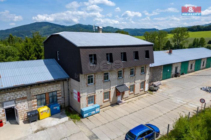 Prodej výrobních prostor, Jeseník - Bukovice, Za Podjezdem, 1485 m2