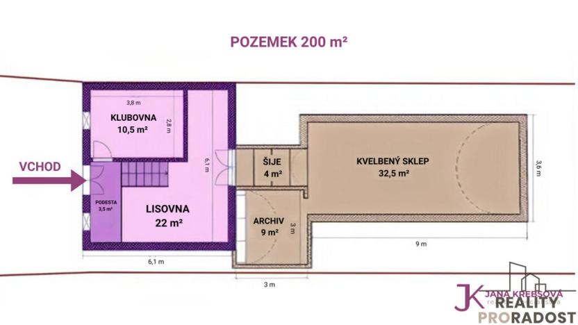 Prodej vinného sklepa, Velké Bílovice, 82 m2