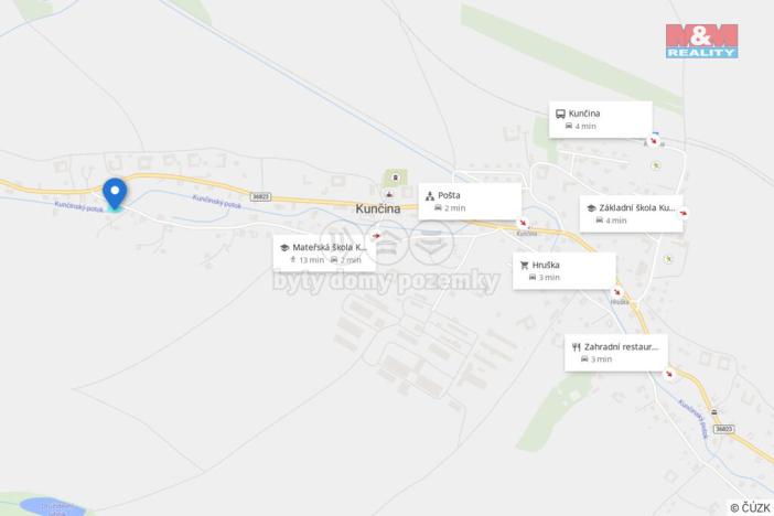 Prodej pozemku pro bydlení, Kunčina, 758 m2