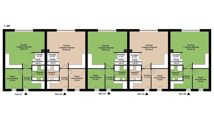 Prodej rodinného domu, České Budějovice, 105 m2