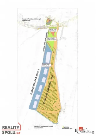 Prodej komerčního pozemku, Uherský Brod, Škrlovec, 10000 m2