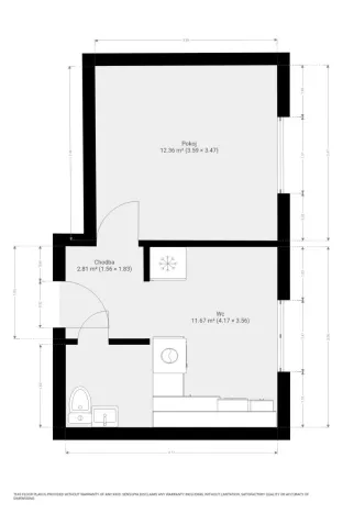 Pronájem bytu 1+1, Brno - Řečkovice, Sibiřská, 29 m2