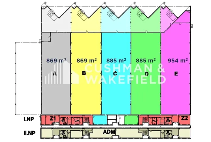 Pronájem skladu, Svitavy, Dimitrovova, 954 m2