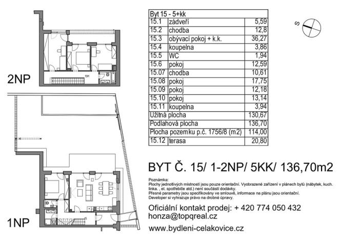 Prodej bytu 5+kk, Čelákovice, Křižíkova, 131 m2