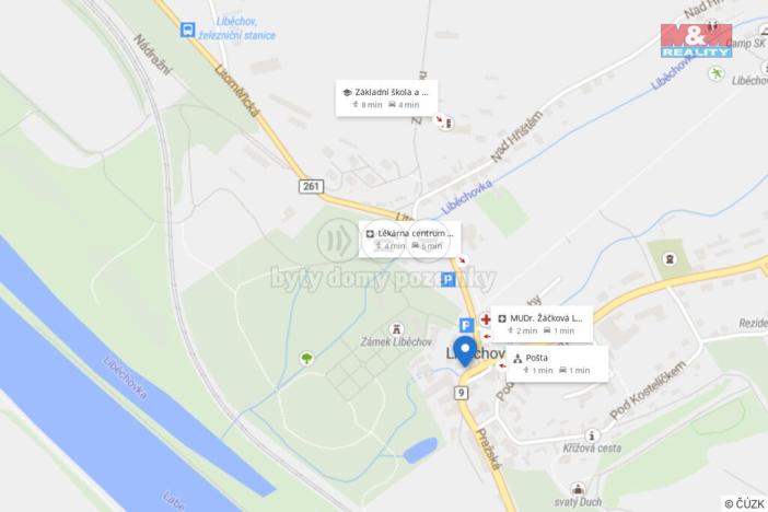 Prodej rodinného domu, Liběchov, nám. V. Levého, 1120 m2