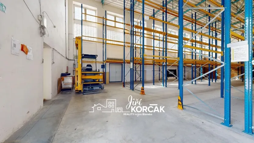Pronájem skladu, Blansko, Sušilova, 578 m2