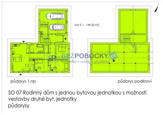 Prodej bytu 4+kk, Malá Losenice, 76 m2