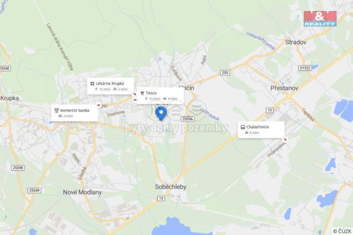 Prodej pozemku pro bydlení, Krupka - Maršov, 1902 m2