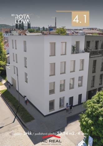 Prodej bytu 3+kk, Brno - Husovice, Rotalova, 54 m2