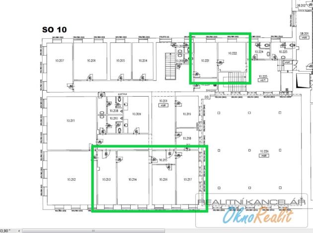 Pronájem kanceláře, Modřice, 100 m2