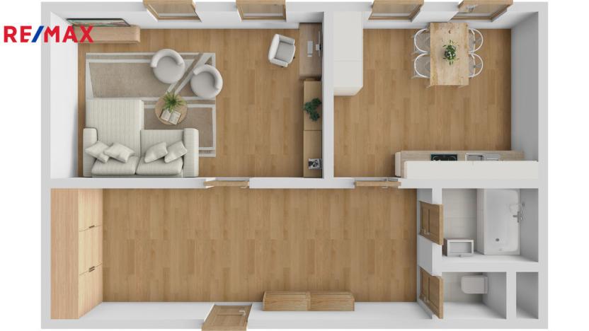 Prodej bytu 2+kk, Opočno, Pohořská, 40 m2