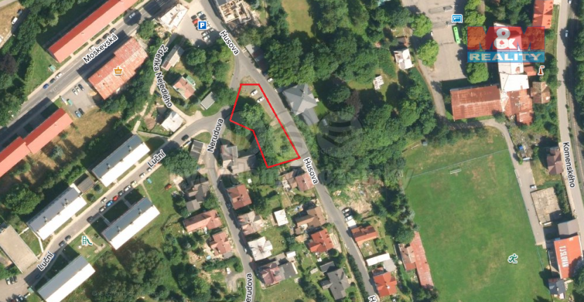 Prodej pozemku pro bydlení, Vejprty, Husova, 1202 m2