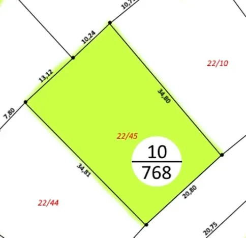 Prodej pozemku pro bydlení, Kamenice, 783 m2