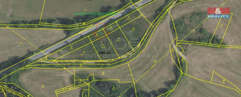 Prodej pozemku pro bydlení, Milešov, 1041 m2