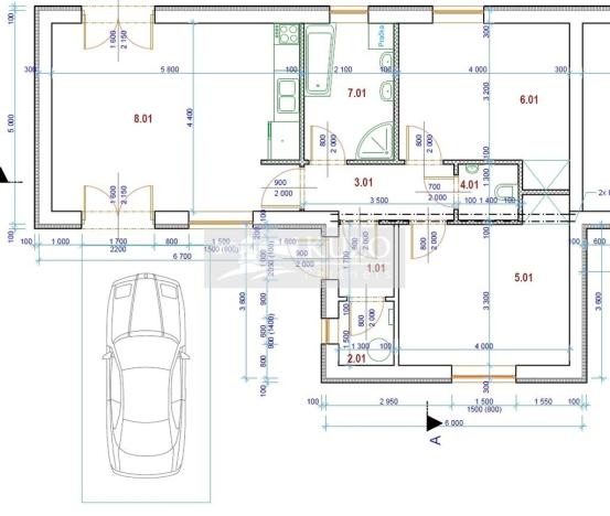 Prodej rodinného domu, Radim, 70 m2